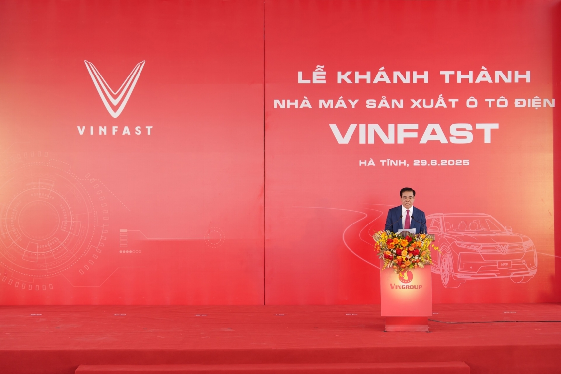 VinFast khánh thành nhà máy tại Hà Tĩnh VinFast khánh thành nhà máy tại Hà Tĩnh