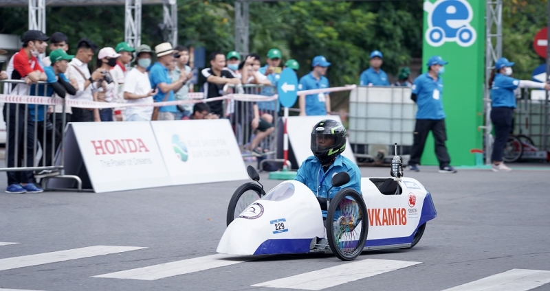 Năm nay, xe Honda đi được gần 1.160 km/lít xăng chung ket lai xe tiet kiem nhien lieu emc 2020 hon 1158kmlit xang