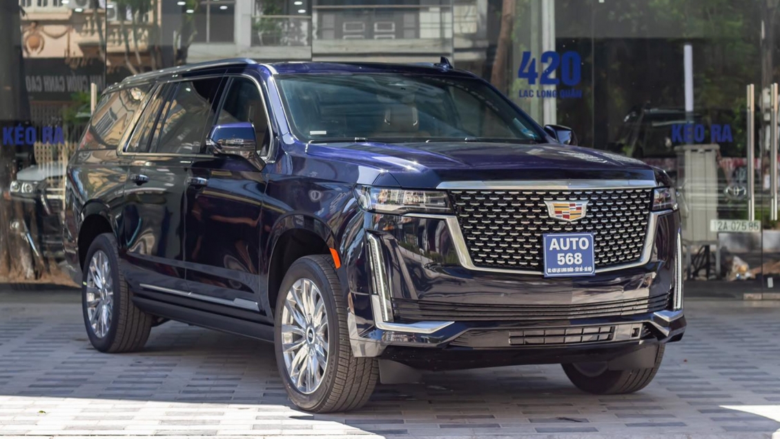 Chi tiết Cadillac Escalade 2021 V8 đầu tiên tại Việt Nam