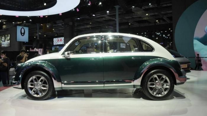 Hãng xe Trung Quốc đăng ký bản quyền xe điện nhái Volkswagen Beetle