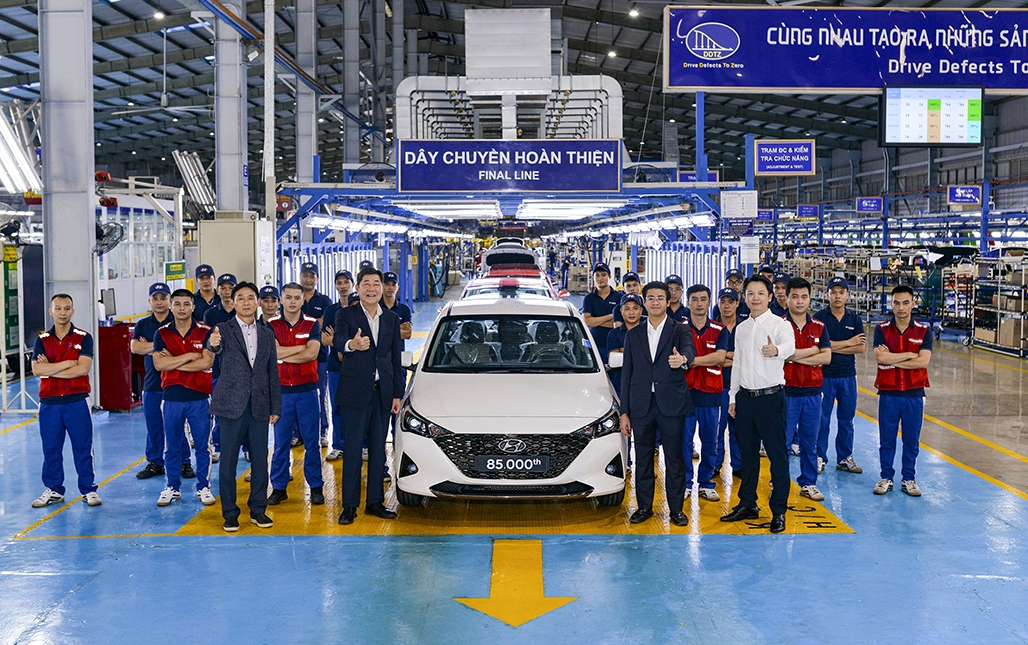 Hyundai Thành Công xuất xưởng chiếc Accent thứ 85.000