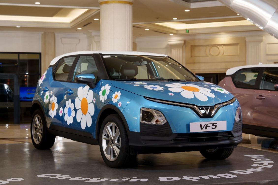 VinFast VF5 Plus thay giao diện đầy màu sắc, đáp ứng mọi 'gu' khách hàng VinFast VF5 Plus thay giao diện đầy màu sắc, đáp ứng mọi 'gu' khách hàng