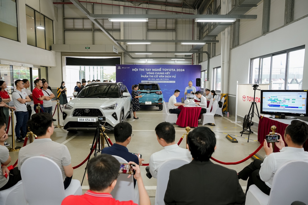 Toyota Việt Nam tổ chức thành công Hội thi tay nghề toàn quốc Toyota 2024