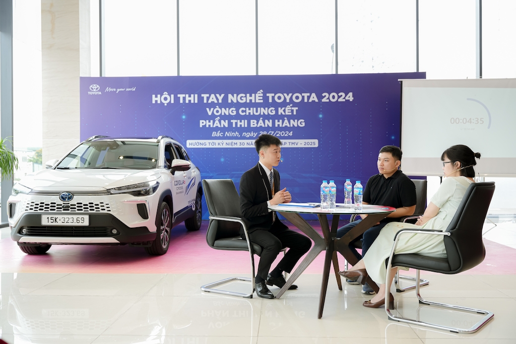 Toyota Việt Nam tổ chức thành công Hội thi tay nghề toàn quốc Toyota 2024