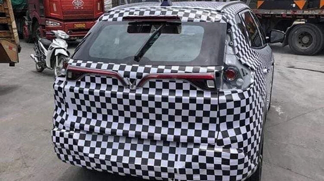 VinFast VF e34 bị bắt gặp trên đường thử