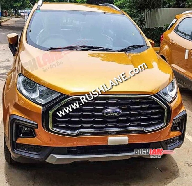 Ford EcoSport 2022 bất ngờ xuất hiện với thiết kế đầu xe mới