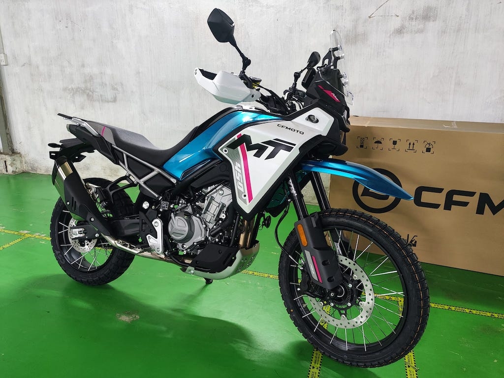Cận cảnh CFMoto 450MT vừa về Việt Nam, giá 165 triệu đồng