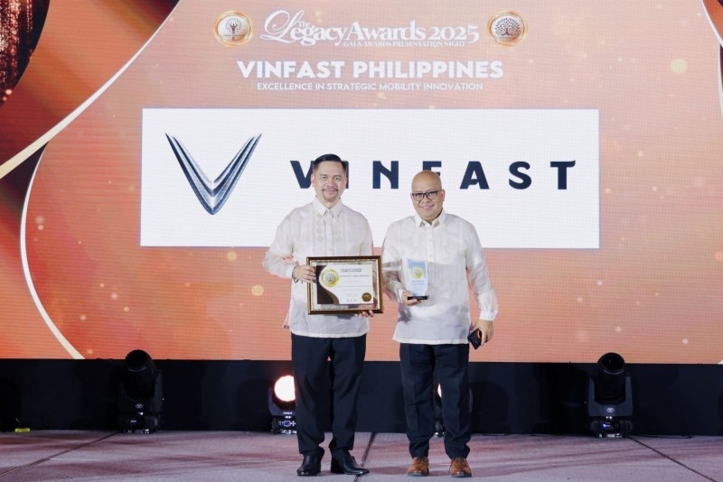 VinFast Philippines được vinh danh tại Giải thưởng Di sản Doanh nghiệp năm 2025 VinFast Philippines được vinh danh tại Giải thưởng Di sản Doanh nghiệp năm 2025