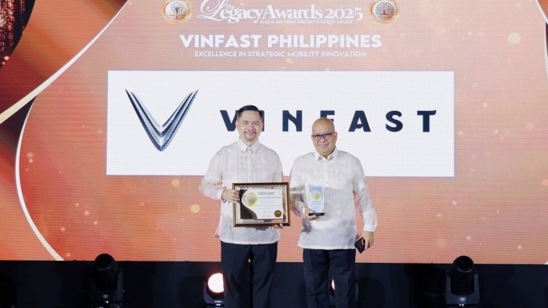 VinFast Philippines được vinh danh tại Giải thưởng Di sản Doanh nghiệp năm 2025