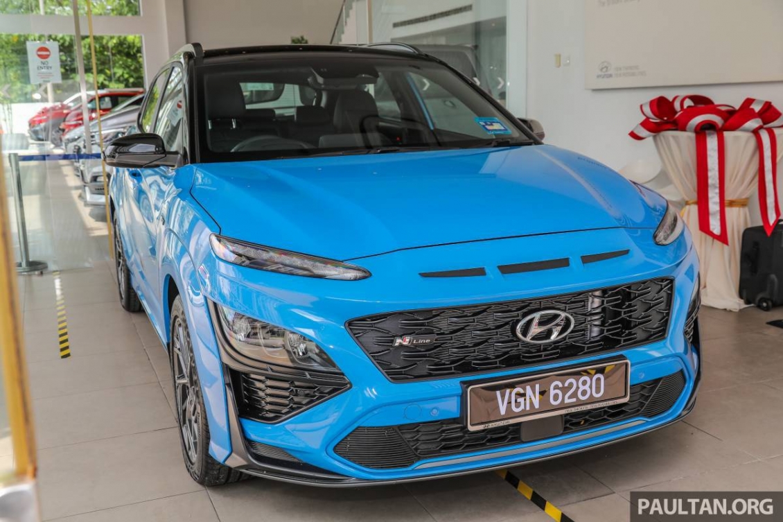 Hyundai Kona N Line 2021 tại Malaysia