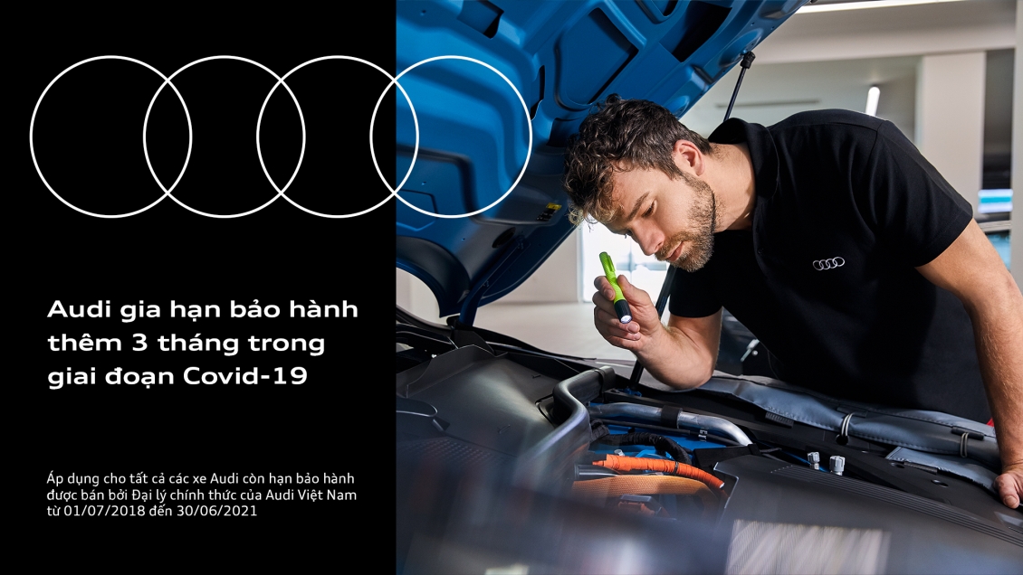 Audi tăng thời hạn bảo hành cho các dòng xe tại Việt Nam