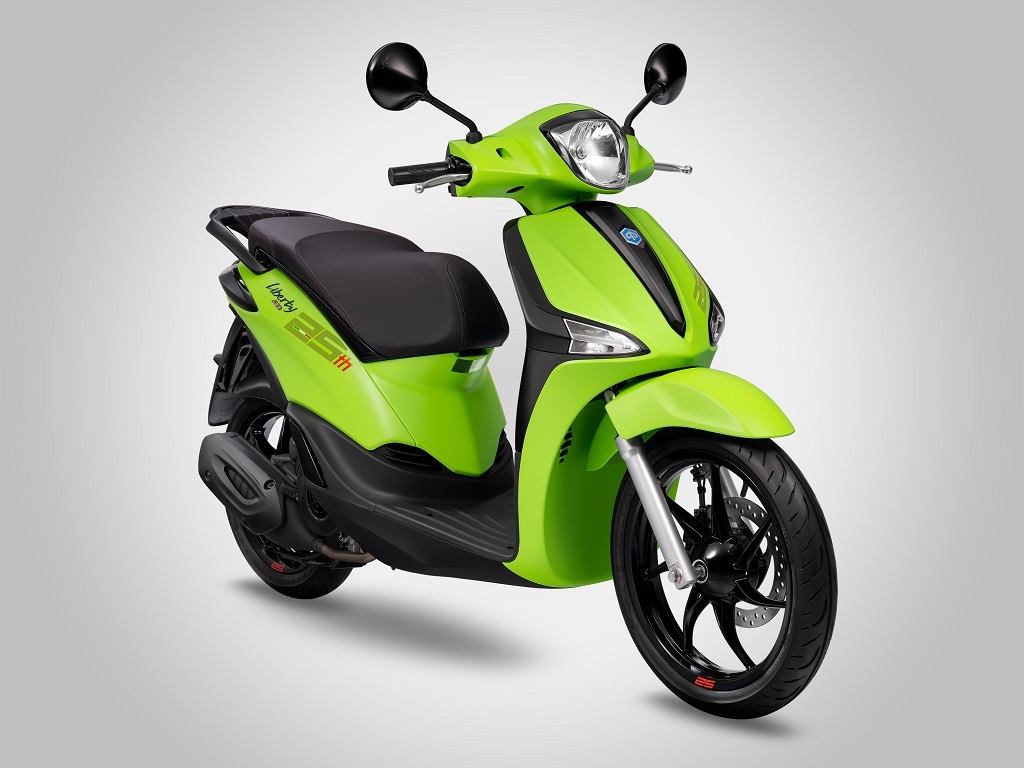 Piaggio ra mắt phiên bản đặc biệt Liberty màu mới kỷ niệm 25 năm