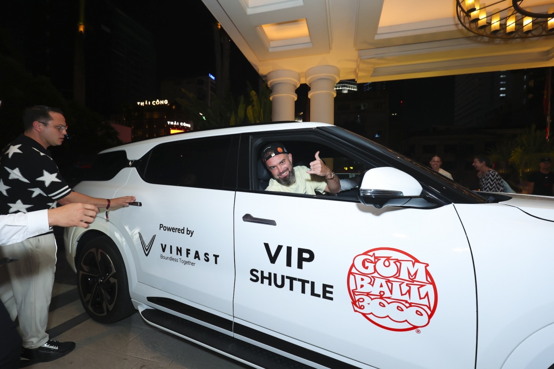 VinFast VF7 và VF9 - Bộ đôi xe điện duy nhất nổi bật tại Gumball 3000