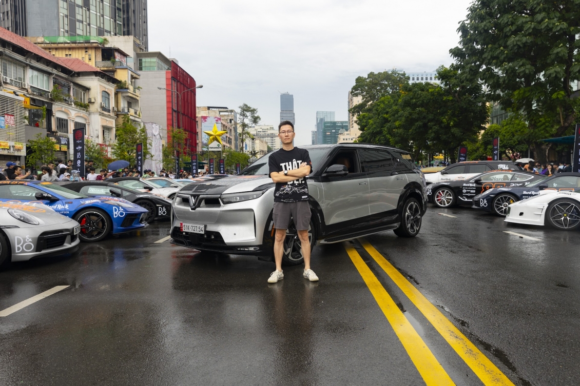 VinFast VF7 và VF9 - Bộ đôi xe điện duy nhất nổi bật tại Gumball 3000