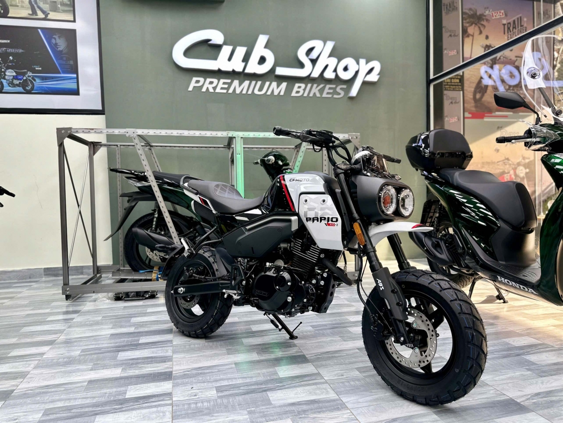 Cận cảnh CFMoto Papio 125 XO2 vừa ra mắt Việt Nam, giá 78 triệu đồng