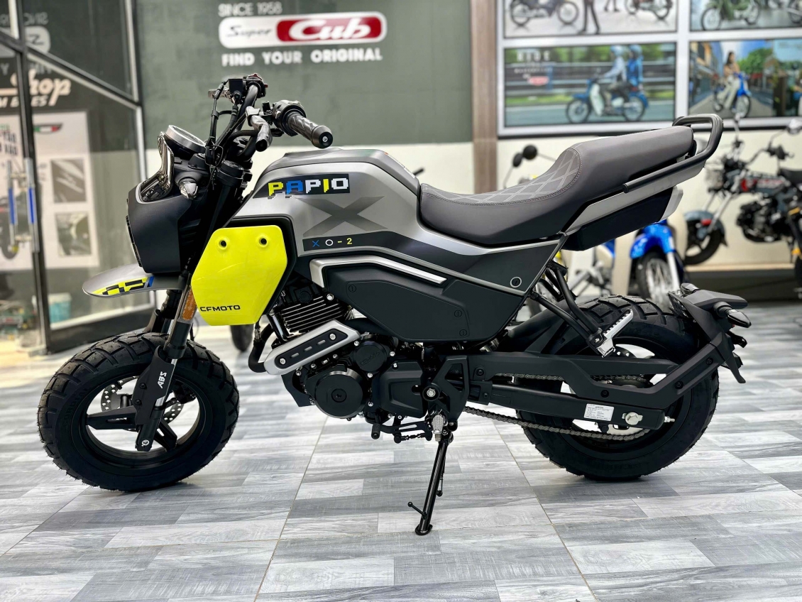 Cận cảnh CFMoto Papio 125 XO2 vừa ra mắt Việt Nam, giá 78 triệu đồng