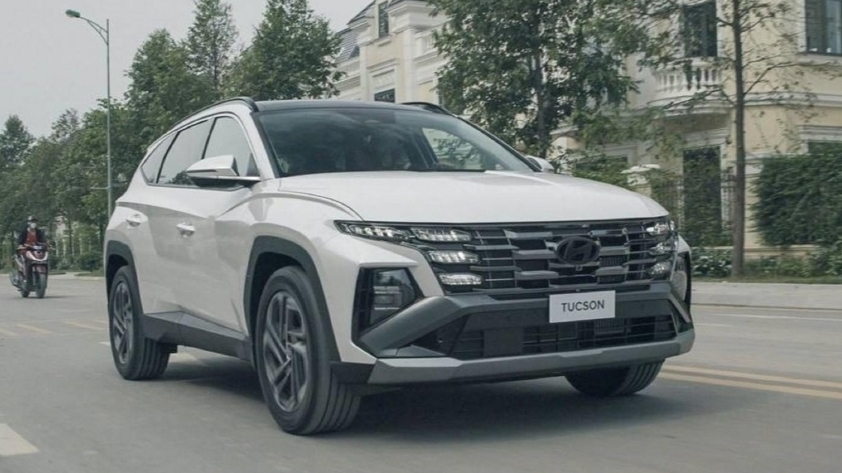 Hyundai Tucson 2025 lộ diện tại Việt Nam