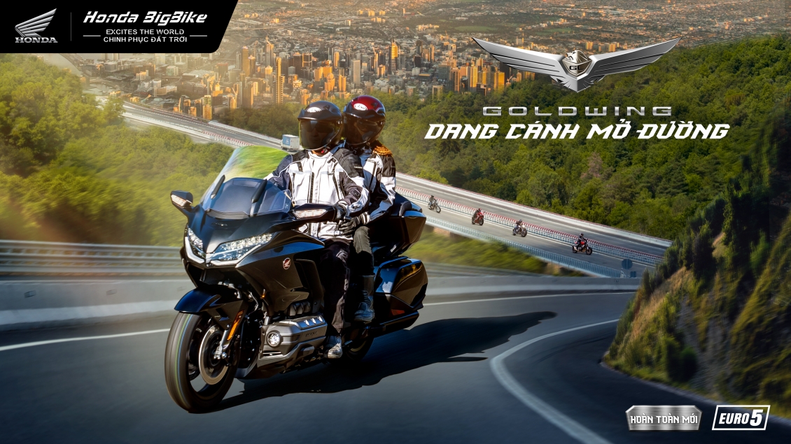 Honda Gold Wing 2021 về Việt Nam có giá bán 1,23 tỷ đồng