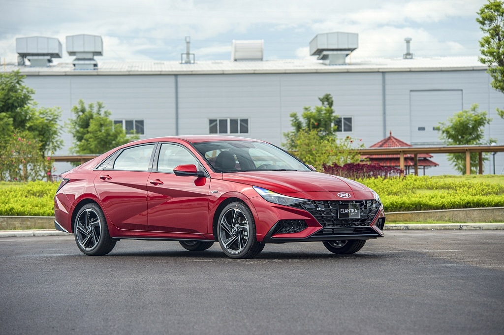 Giá lăn bánh Hyundai Elantra 2023 từ 663 triệu đồng