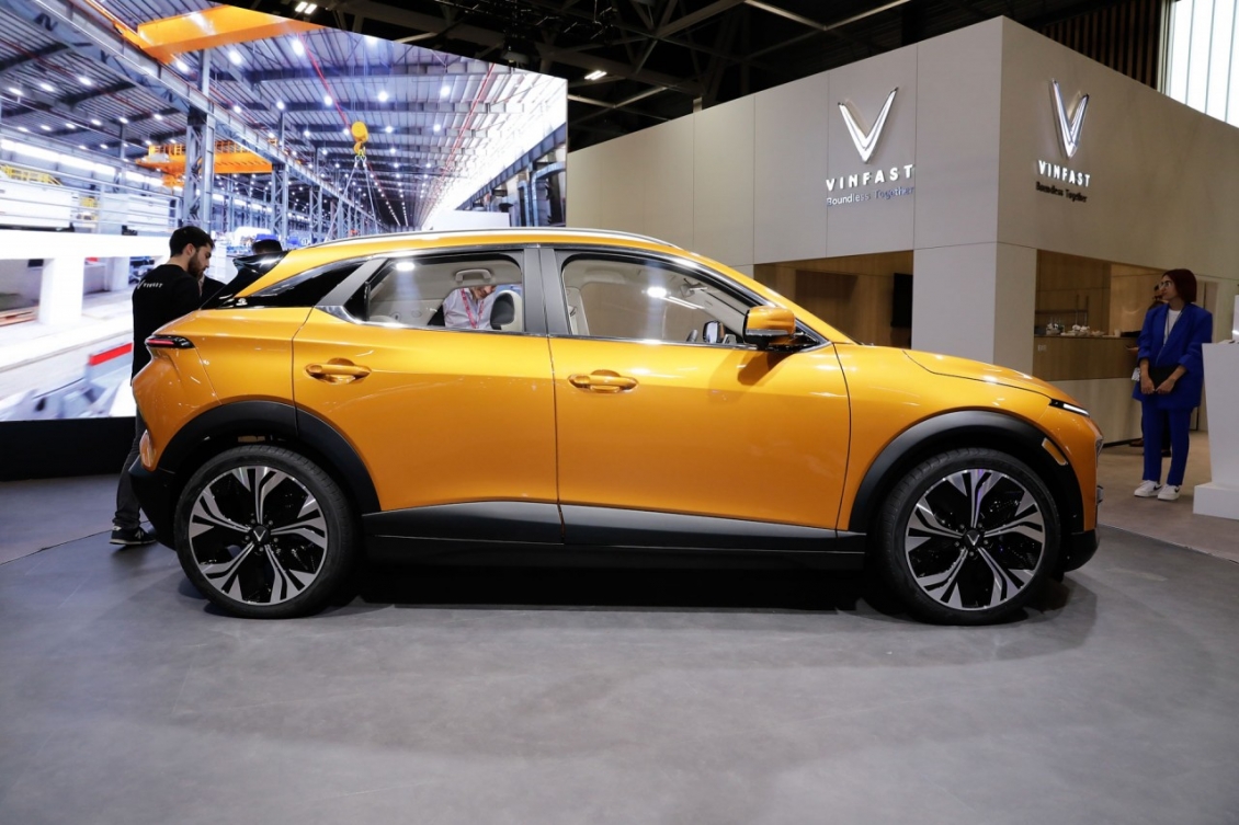 Cận cảnh nội thất VinFast VF 6 tại Paris Motor Show 2022