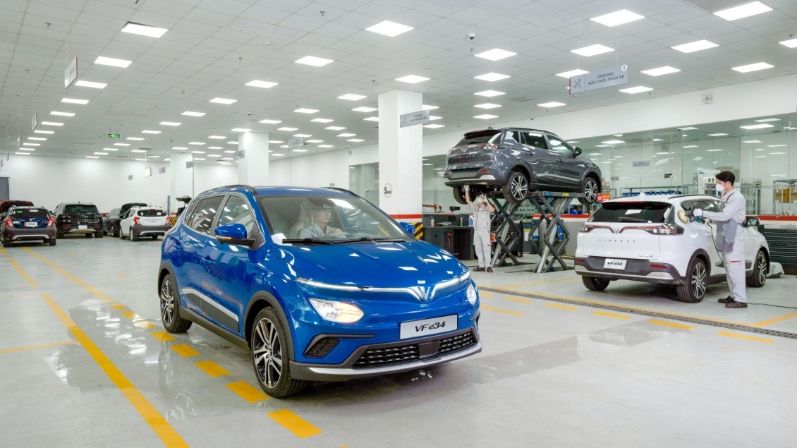 VinFast đẩy mạnh phát triển mạng lưới xưởng dịch vụ trên toàn quốc