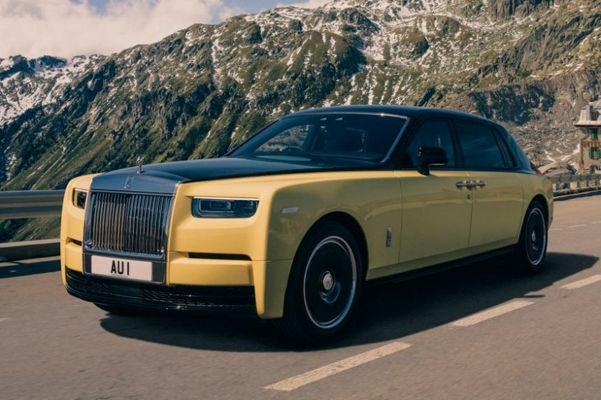 Cận cảnh Rolls-Royce Phantom VIII ‘Goldfinger’ bản độc nhất vô nhị vừa ra mắt