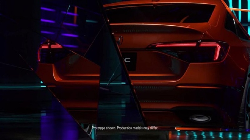 Lộ diện hình ảnh Honda Civic 2022 trước ngày ra mắt