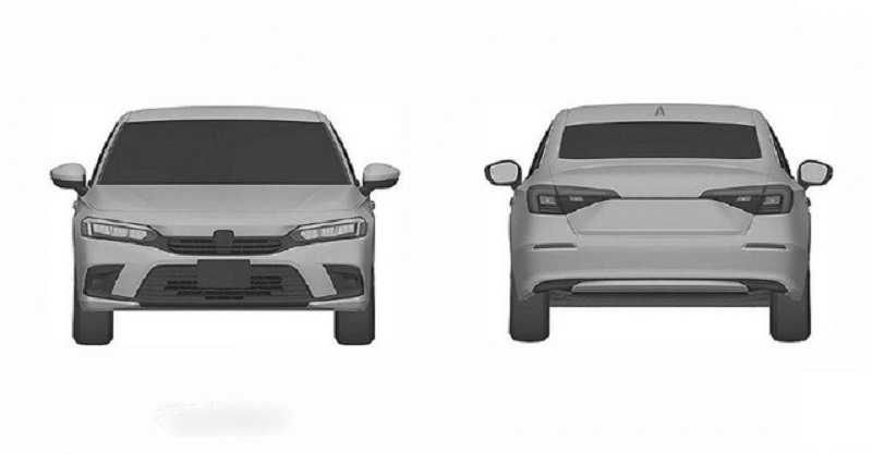 Lộ diện hình ảnh Honda Civic 2022 trước ngày ra mắt