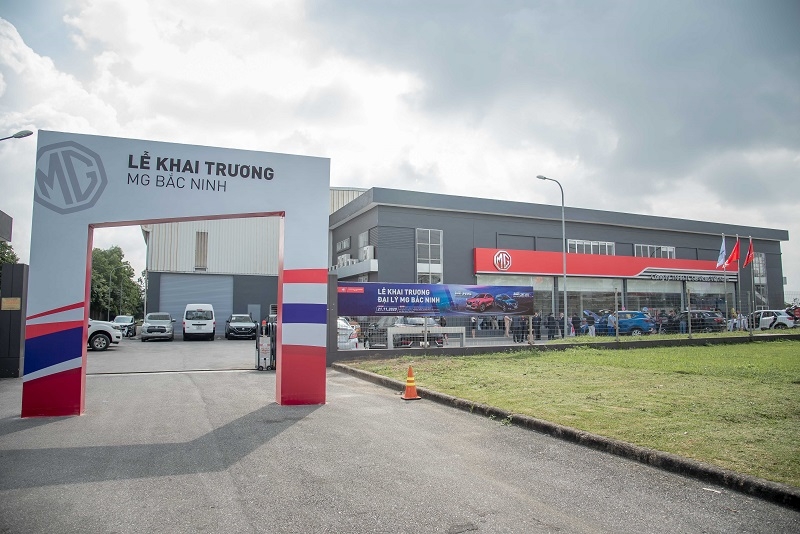 MG khai trương đại lý thứ 6 tại Bắc Ninh