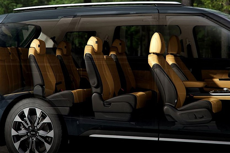 Chi tiết Kia Sedona 2021 bản 11 chỗ, giá từ 1,64 tỷ đồng tại Thái Lan