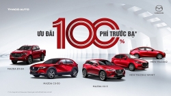 Mazda ưu đãi 100% phí trước bạ cho nhiều xe 