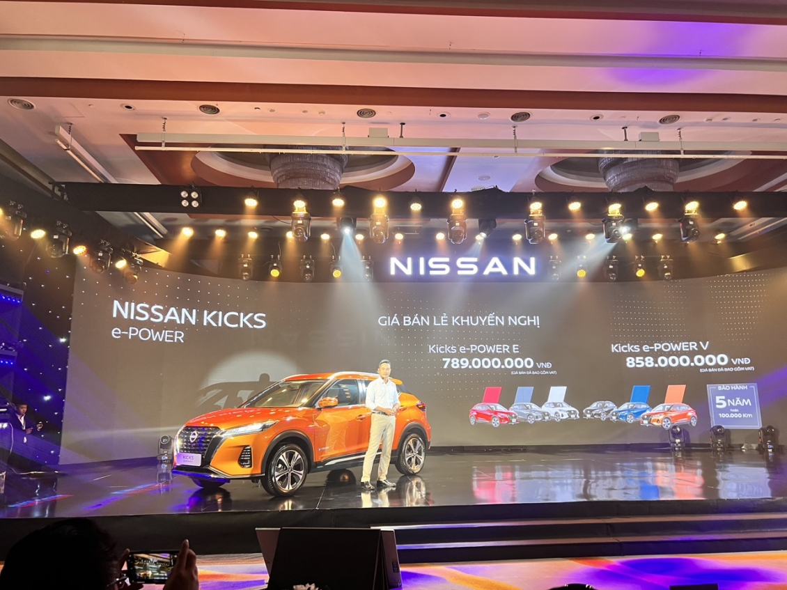 Nissan Kicks e-POWER ra mắt tại Việt Nam, giá triệu đồng