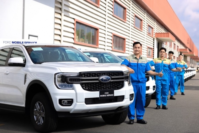 Ford Việt Nam triển khai dịch vụ lưu động 4 giờ hoặc miễn phí tại Hà Nội