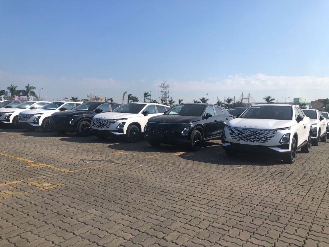 Lô xe Omoda C5 đầu tiên về Việt Nam, sẵn sàng bàn giao cho khách hàng