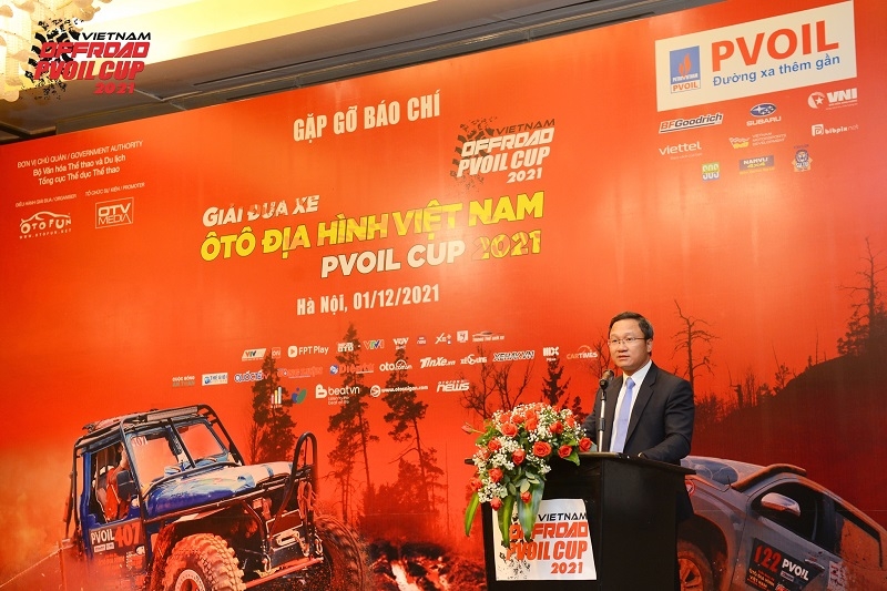 Khởi động giải đua xe địa hình Việt Nam PVOIL VOC 2021