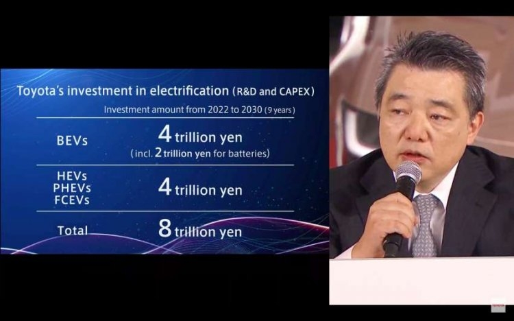 Toyota nâng mức đầu tư xe điện và hybrid lên 70 tỷ USD