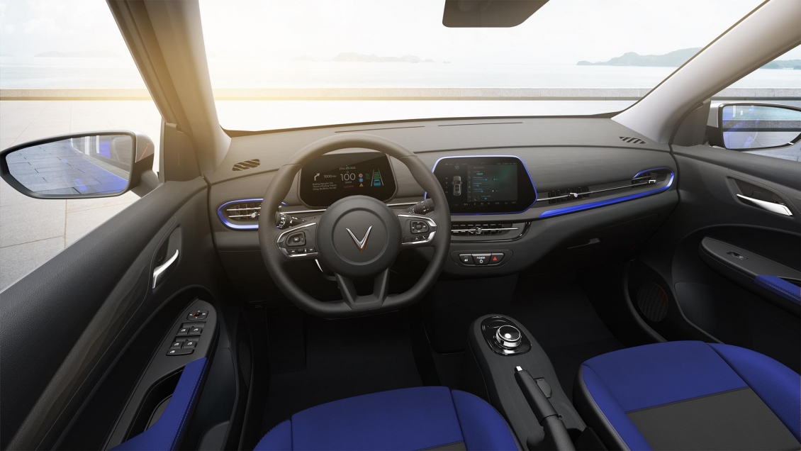 VinFast VF 5 lộ ảnh nội thất thực tế