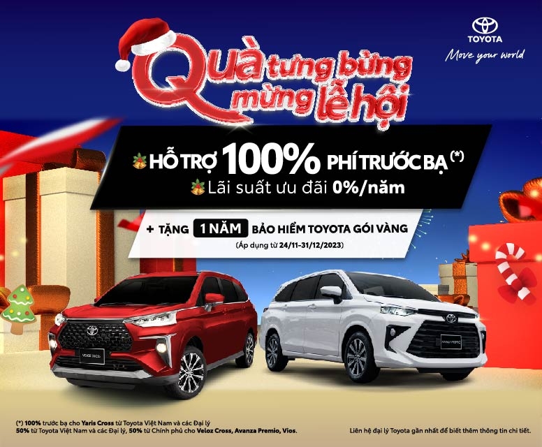 Toyota ưu đãi phí trước bạ Toyota ưu đãi phí trước bạ