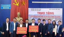 Quỹ Toyota Việt Nam hỗ trợ cải tạo trường học ở vùng sâu, vùng xa