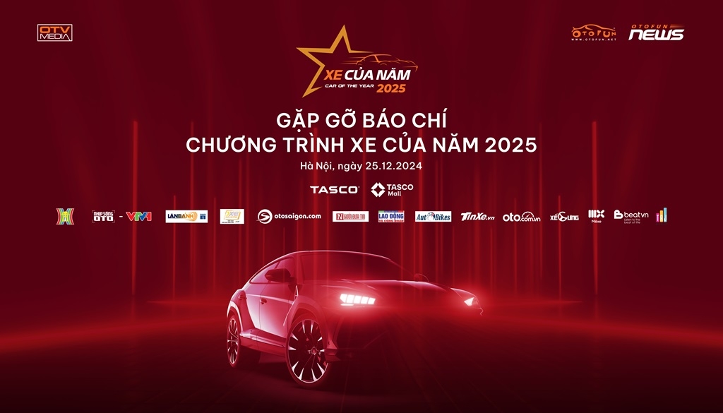 Chính thức mở cổng Bình chọn Xe của năm 2025