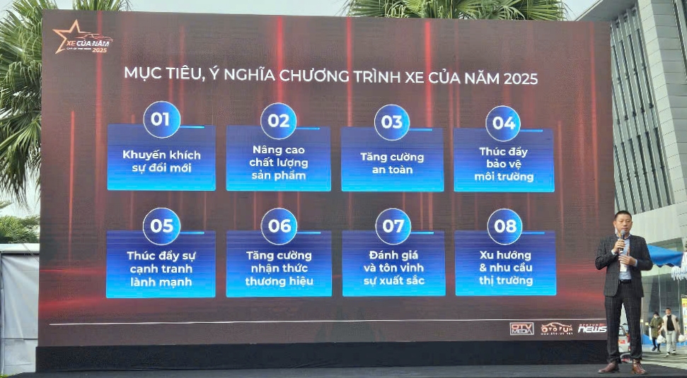 Chính thức mở Bình chọn XE CỦA NĂM 2025 Chính thức mở Bình chọn XE CỦA NĂM 2025