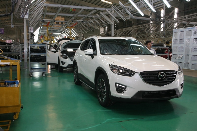 Thaco xây nhà máy Mazda công suất 100.000 xe/năm
