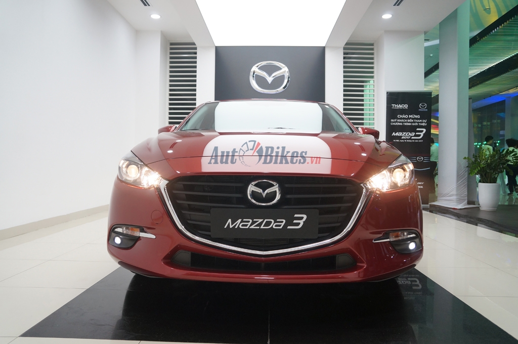 So sánh Mazda3 2017 và Mazda3 2016