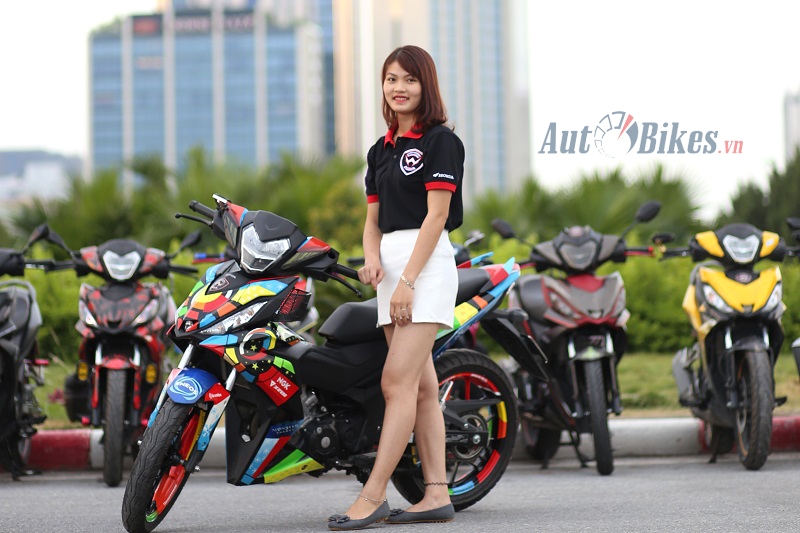 gan 400 xe honda winner 150 sap hoi tu tai ha noi