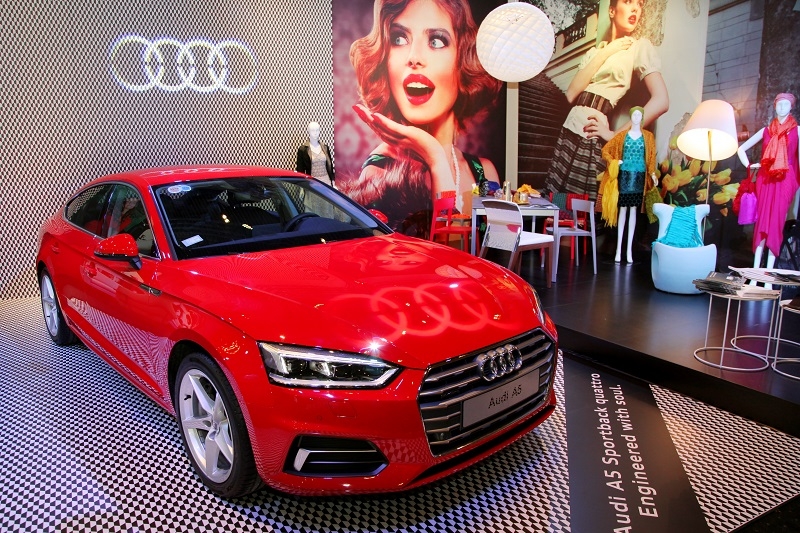 Audi trưng bày A5 Sportback 2017 tại TP Hồ Chí Minh