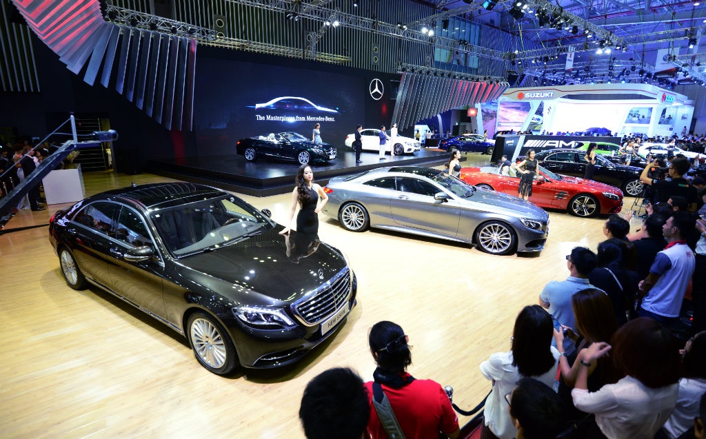 Triển lãm ô tô Việt Nam VMS 2017: Mercedes trở lại, Thaco vắng bóng