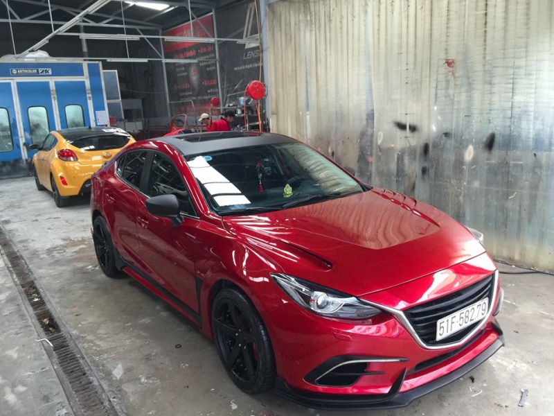 mazda3 do cuc chat tai sai gon