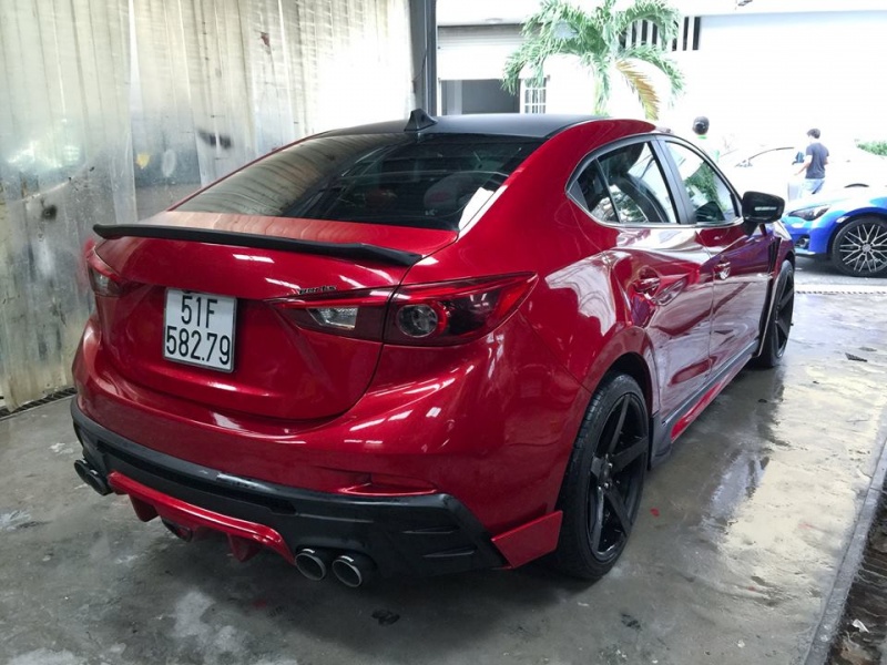 mazda3 do cuc chat tai sai gon