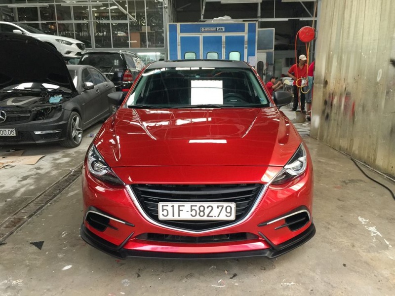mazda3 do cuc chat tai sai gon