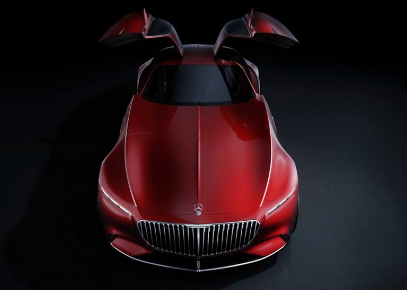 Lộ diện siêu phẩm Vision Mercedes-Maybach 6